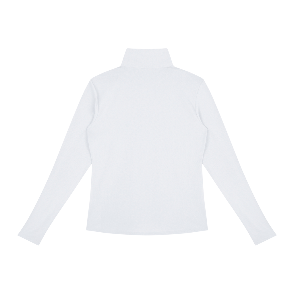 Women's Quarter-Zip Pullover Teal Logo